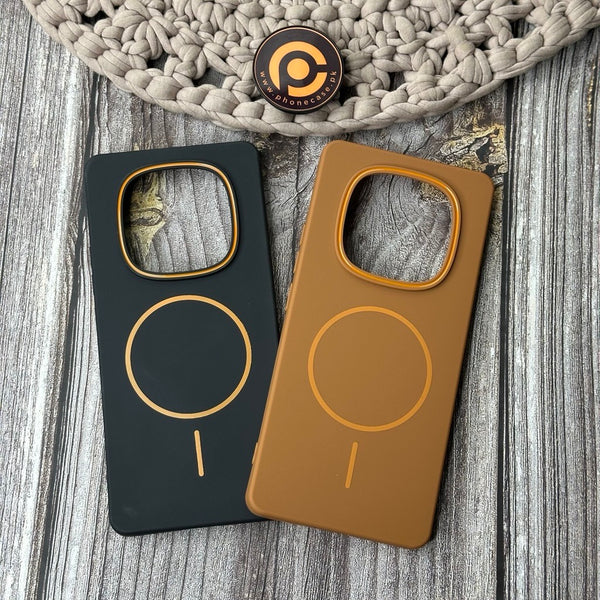 Redmi Note 14 Pro - Soft Touch Silicone MagFlex Cover with Drop Protection
