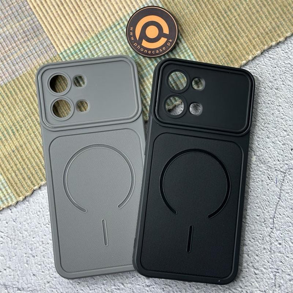 Oppo A6 Pro  –  Tech Woven Shockproof TPU Case