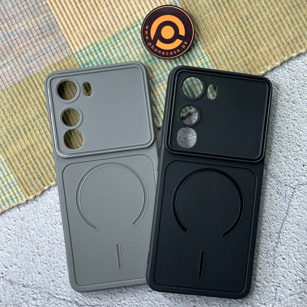 Vivo Y400  –  Tech Woven Shockproof TPU Case