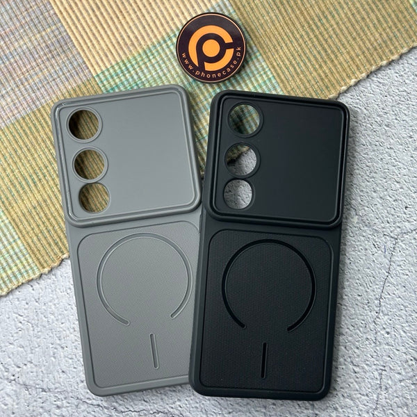 Vivo V50 Lite  –  Tech Woven Shockproof TPU Case