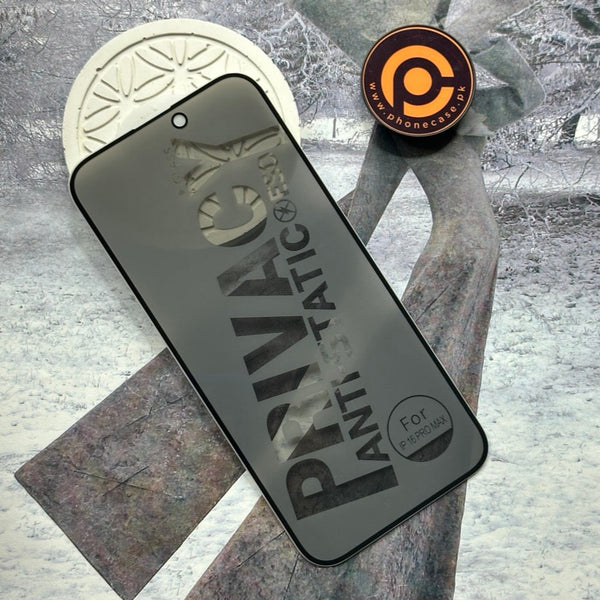 iPhone 16 Pro Max - Privacy Anti-Spy Tempered Glass Screen Protector