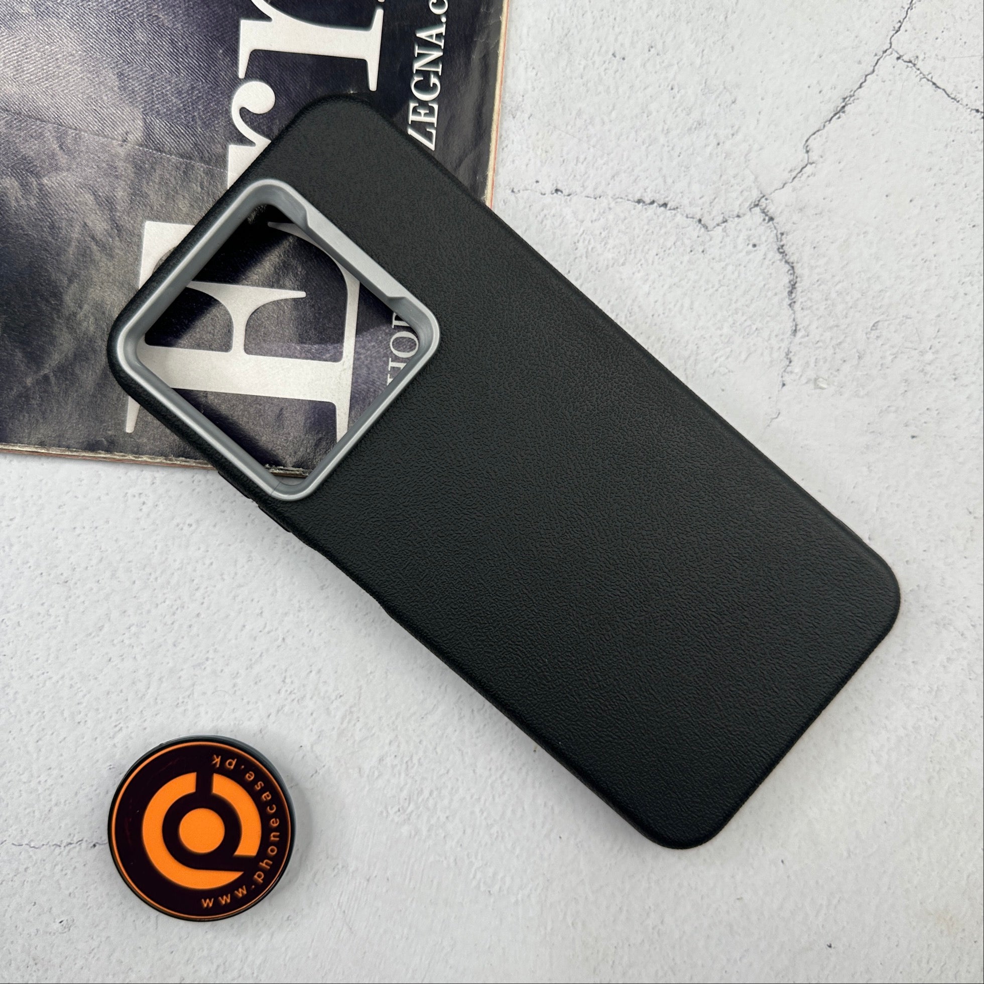 Infinix Hot 50i/ Smart 9 - Soft Leather Texture Slim TPU Case