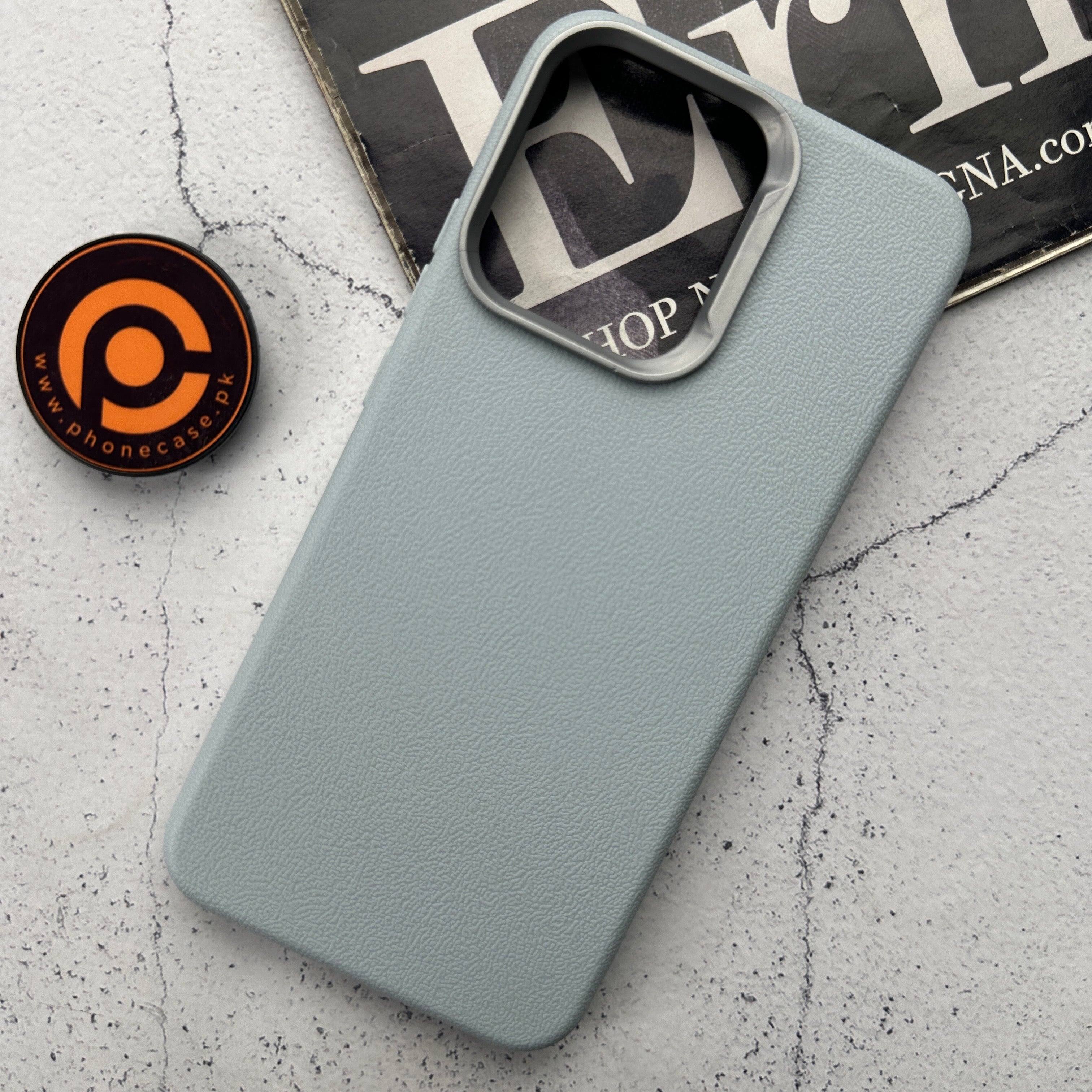 Oppo Reno 14 5G - Soft Leather Texture Slim TPU Case