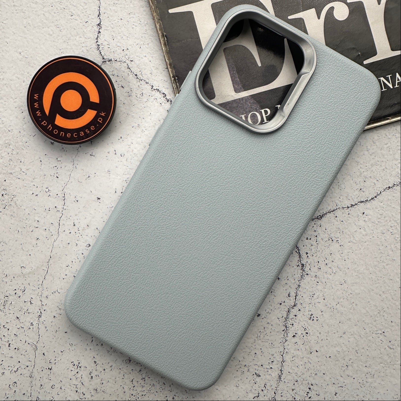 Oppo Reno 14F 5G - Soft Leather Texture Slim TPU Case