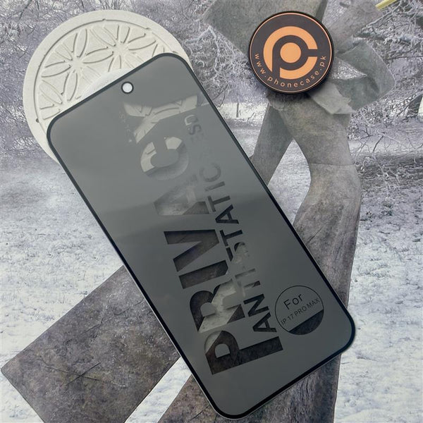 iPhone 17 Pro Max - Privacy Anti-Spy Tempered Glass Screen Protector
