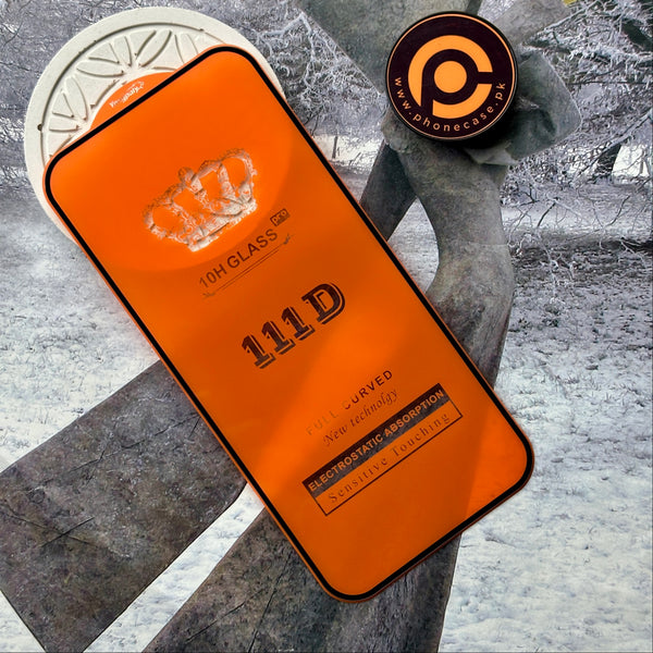 iPhone 17 Pro Max - 11D Full Curved Electrostatic Absorption Tempered Glass Protector