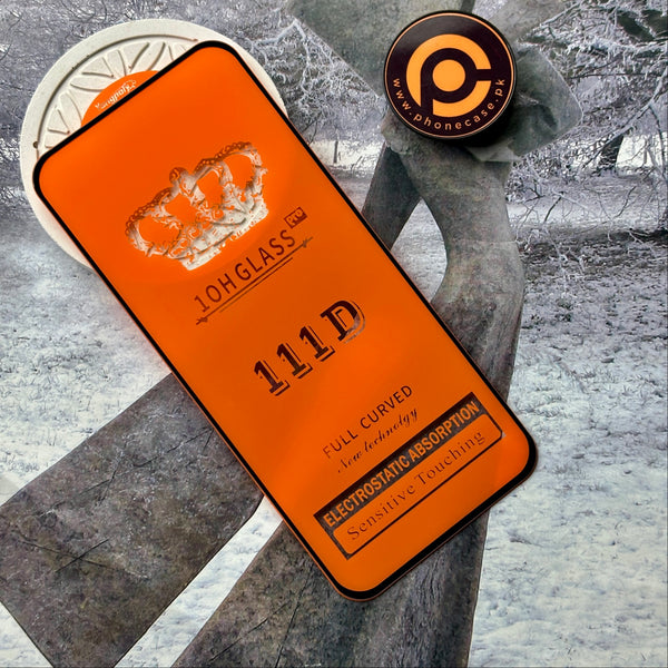 Infinix Hot 60 Pro - 11D Full Curved Electrostatic Absorption Tempered Glass Protector