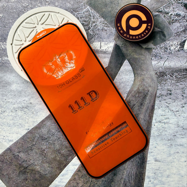 iPhone 17 - 11D Full Curved Electrostatic Absorption Tempered Glass Protector