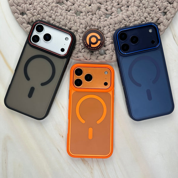 iPhone 17 Pro Max - Premium Matt Feel ShockProof MagSafe Case