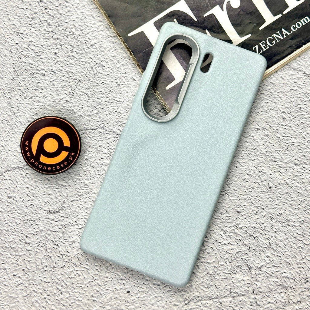 Tecno Camon 40 - Soft Leather Texture Slim TPU Case