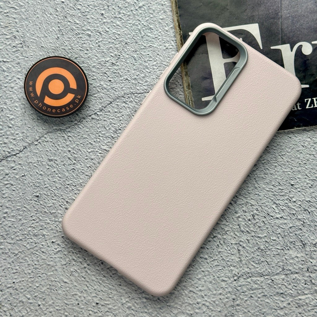 Samsung Galaxy A56 5G - Soft Leather Texture Slim TPU Case