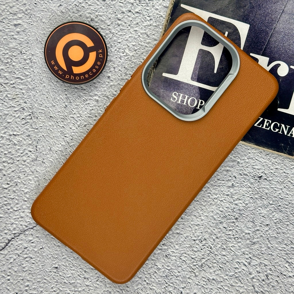 Vivo V60 - Soft Leather Texture Slim TPU Case