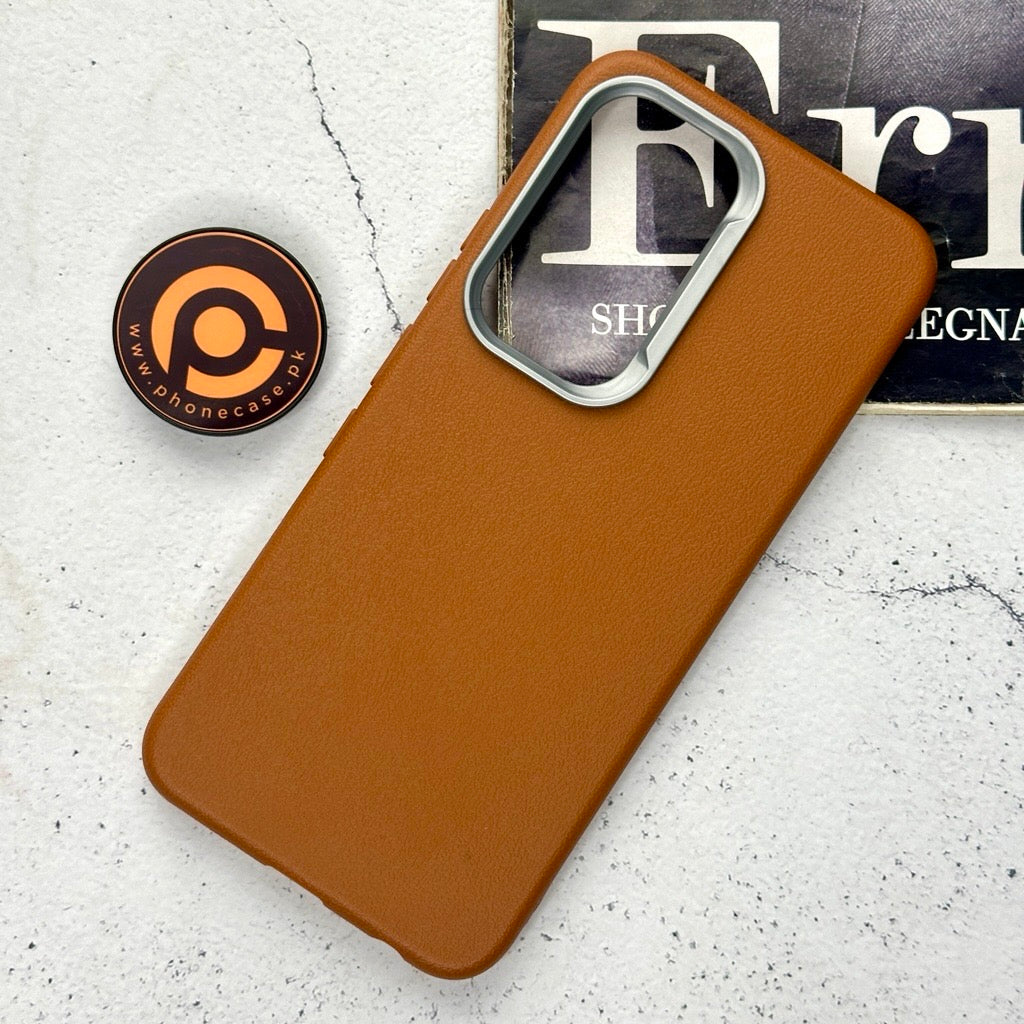 Infinix Hot 60 Pro - Soft Leather Texture Slim TPU Case