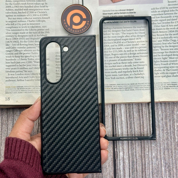 Samsung Galaxy Z Fold 5 - Premium Ultra Thin Carbon Fiber Pattern Case