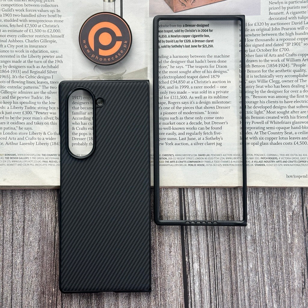 Samsung Galaxy Z Fold 6 - Premium Ultra Thin Carbon Fiber Pattern Case