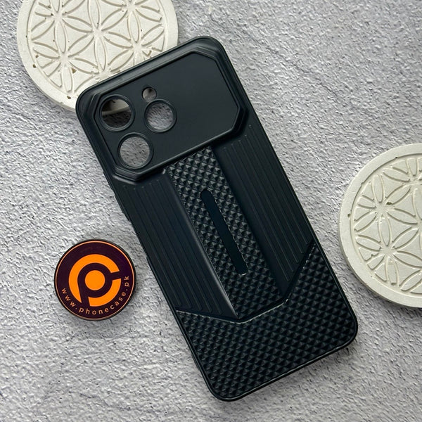 Tecno Spark 40 4G - Durable Anti-Fall Blackout TPU Back Cover with Camera Protection