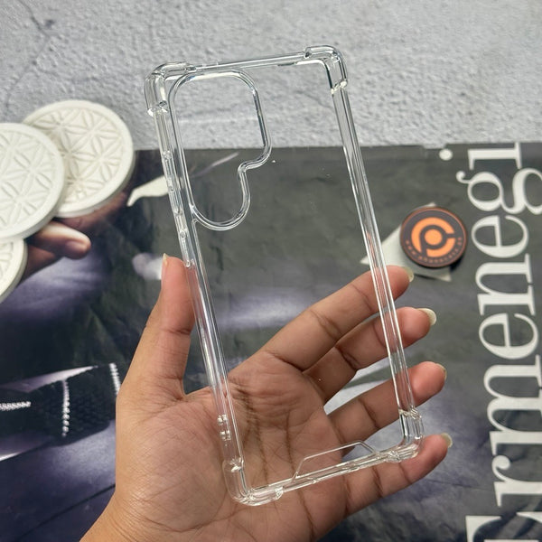 Samsung Galaxy S25 Ultra - Anti Crash Shock Proof Transparent Case