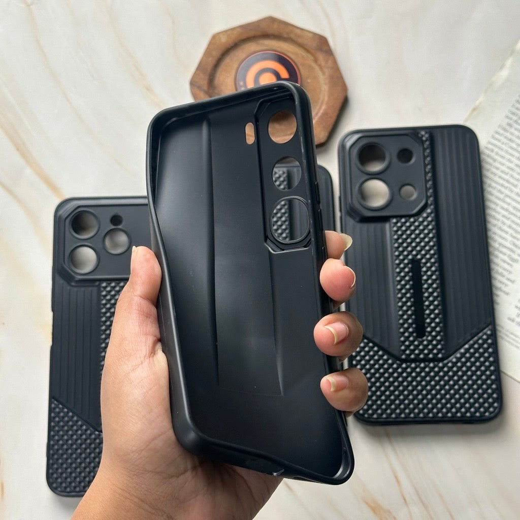 Samsung Galaxy A56 5G - Durable Anti-Fall Blackout TPU Back Cover with Camera Protection