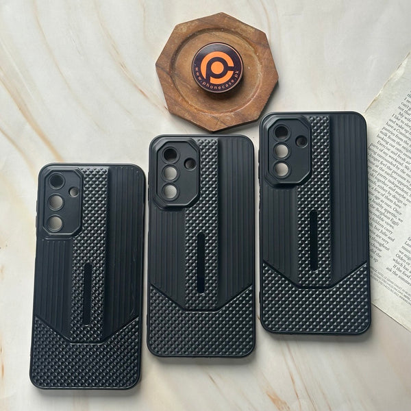 Samsung Galaxy A56 5G - Durable Anti-Fall Blackout TPU Back Cover with Camera Protection