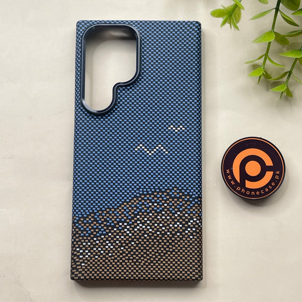 Galaxy S24 Ultra - Dune Wave - Premium Aramid Fiber MagSafe Case with Built-in Camera Bezel