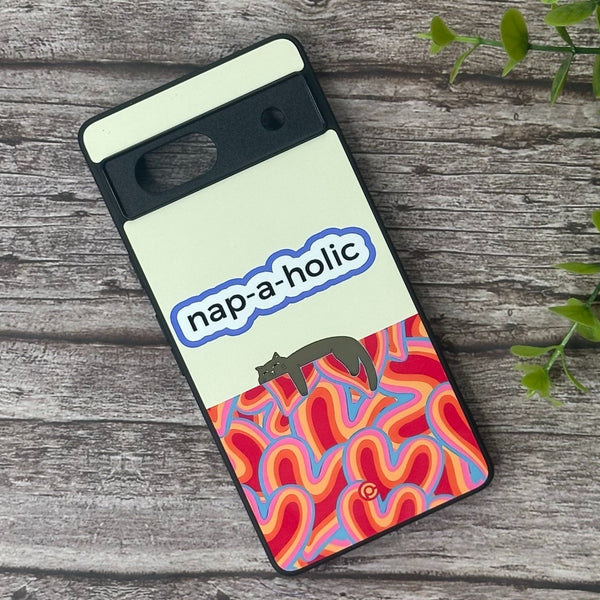 Google Pixel 7a  - VibeCheck Design 8  - Premium Printed soft Bumper Shock Proof Case CS-49377