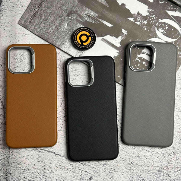 Infinix Smart 20 - Soft Leather Texture Slim TPU Case