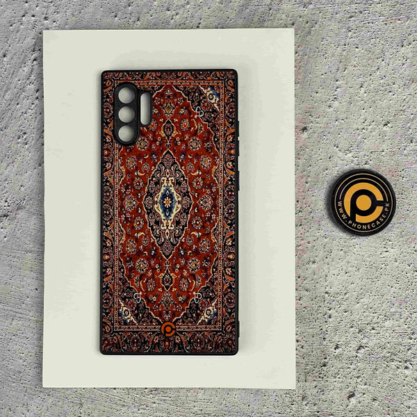 Samsung Galaxy Note 10 - Persian Rugs Design 2 - Premium Printed Glass soft Bumper Shock Proof Case CS-50472