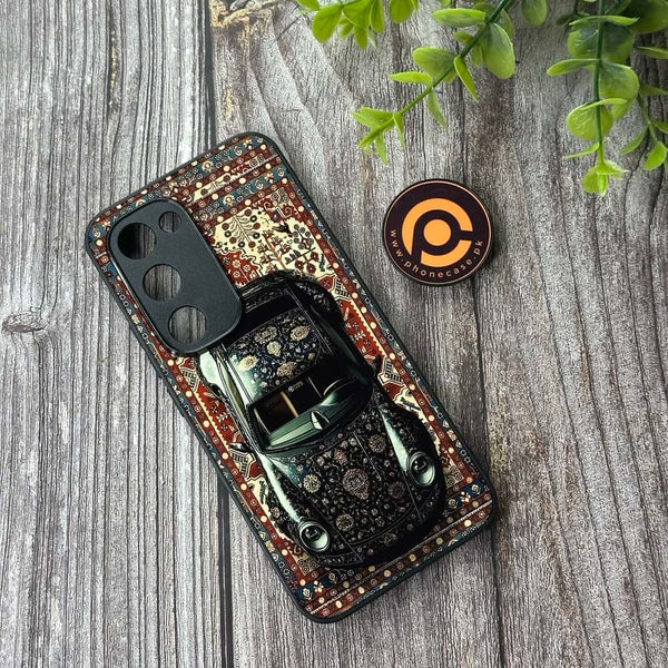 Tecno Spark 40 Pro Plus - Persian Calligraphy Art 29 - Dynasty Car - Premium Metal Printed soft Bumper shock Proof Case CS-40954