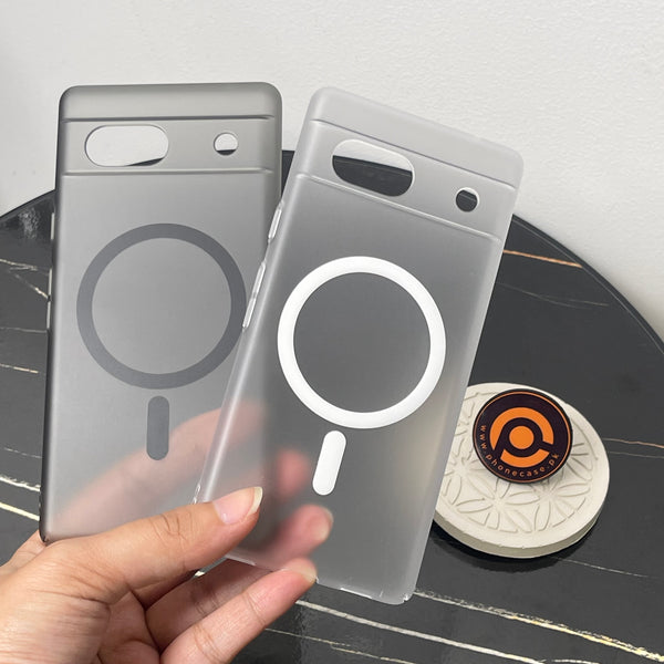 Google Pixel 7A - Slim IceMist Magnetic Ultra-Thin Soft Matte Case