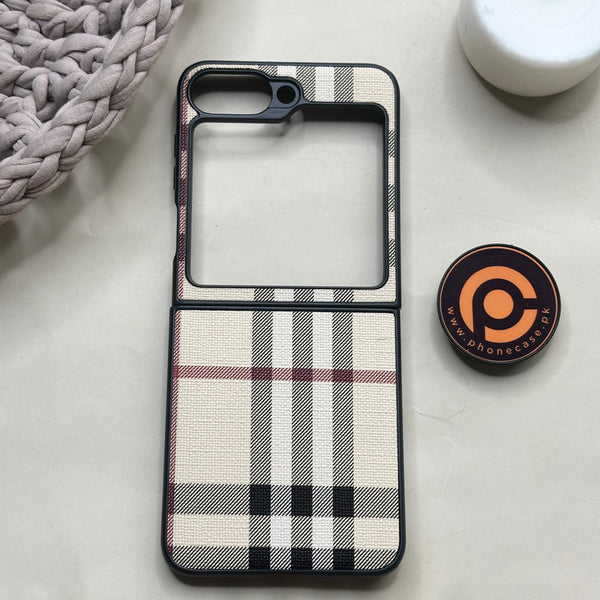 Galaxy Z Flip 6 - Check-Skin - Nyxa Anti-Drop Sleek Case with Matte Finish