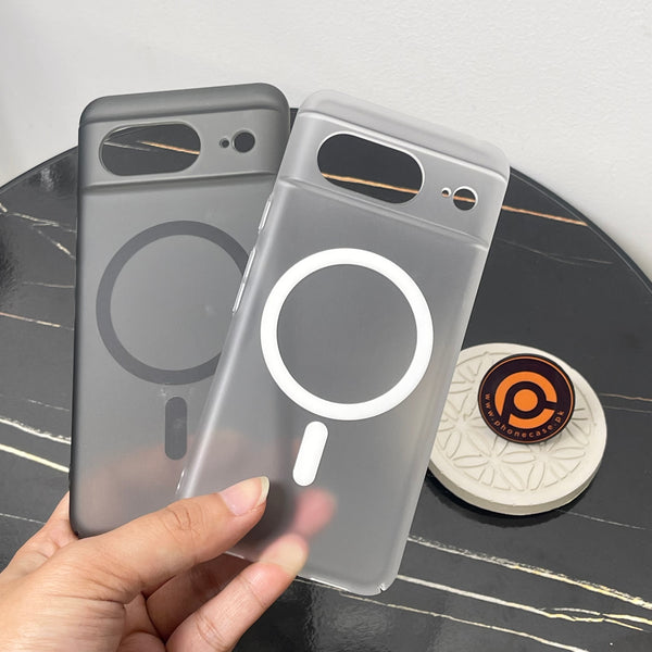 Google Pixel 8 - Slim IceMist Magnetic Ultra-Thin Soft Matte Case
