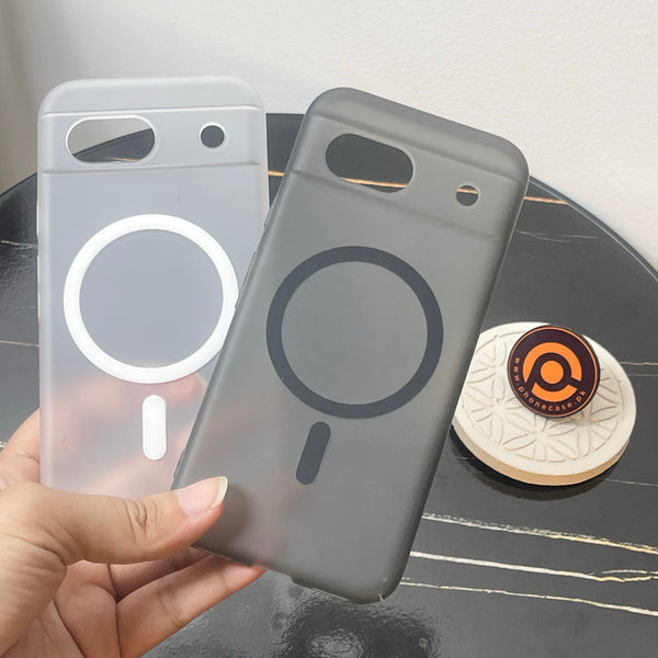 Google Pixel 8A - Slim IceMist Magnetic Ultra-Thin Soft Matte Case