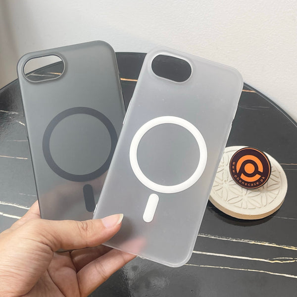 iPhone 16e/17e - Slim IceMist Magnetic Ultra-Thin Soft Matte Case