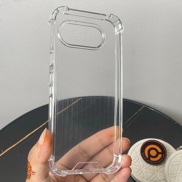 Google Pixel 9a - Anti Crash Shock Proof Transparent Case