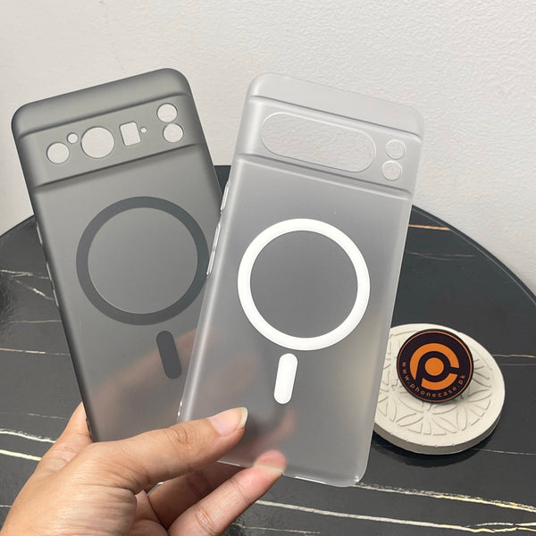 Google Pixel 8 Pro - Slim IceMist Magnetic Ultra-Thin Soft Matte Case