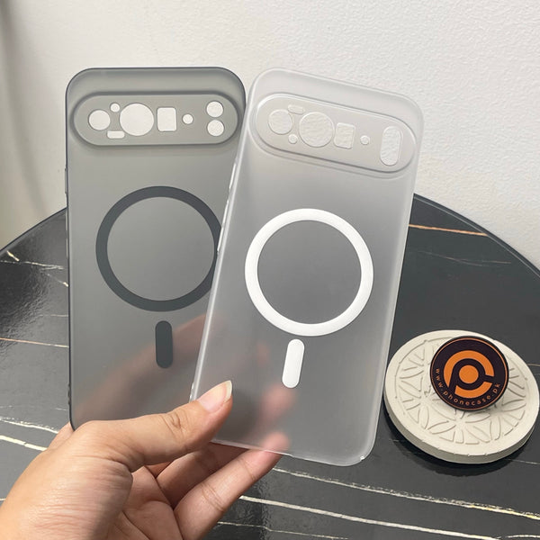 Google Pixel 9 Pro XL - Slim IceMist Magnetic Ultra-Thin Soft Matte Case
