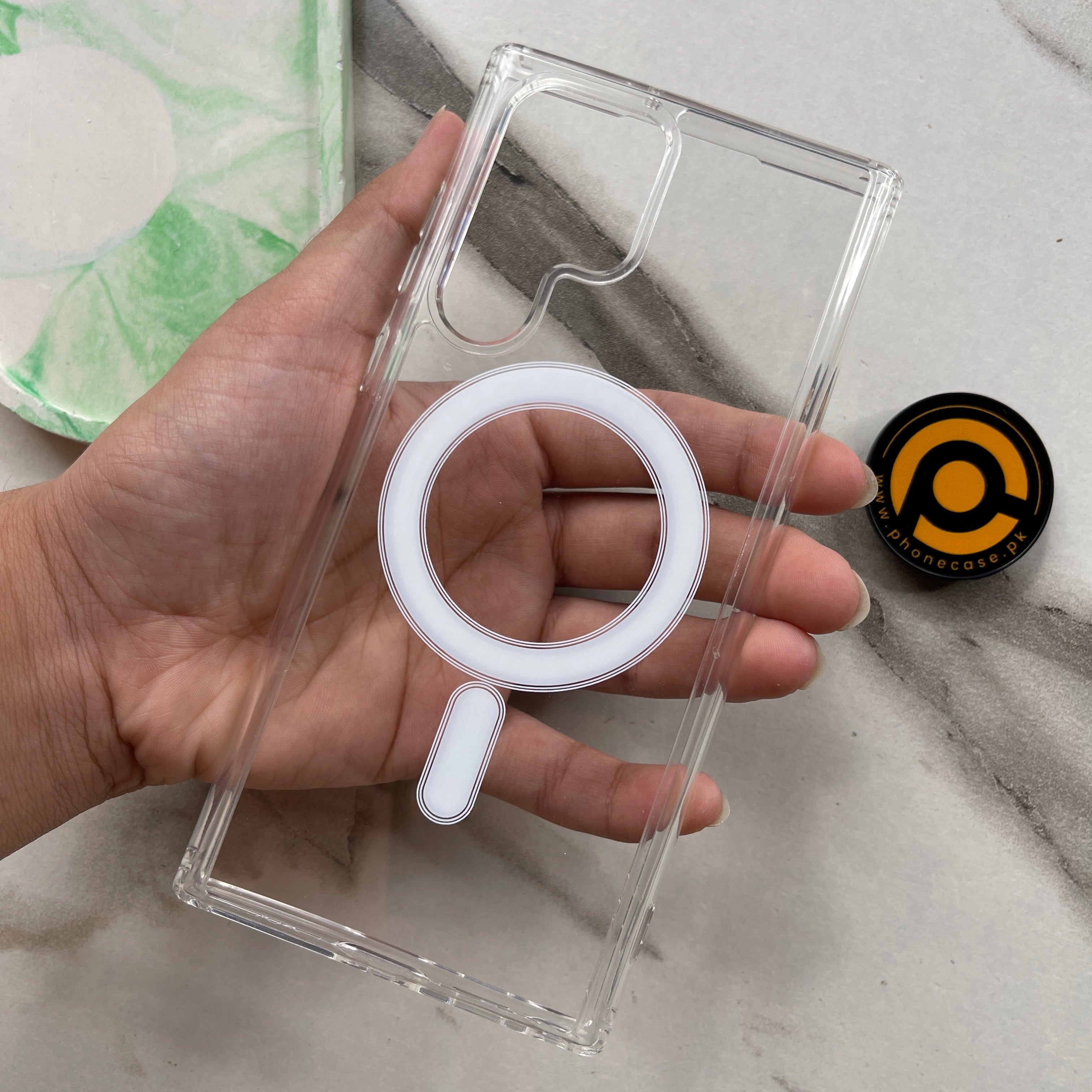 Samsung Galaxy S22 Ultra MagSafe supported Shock Proof Ultra Clear Case