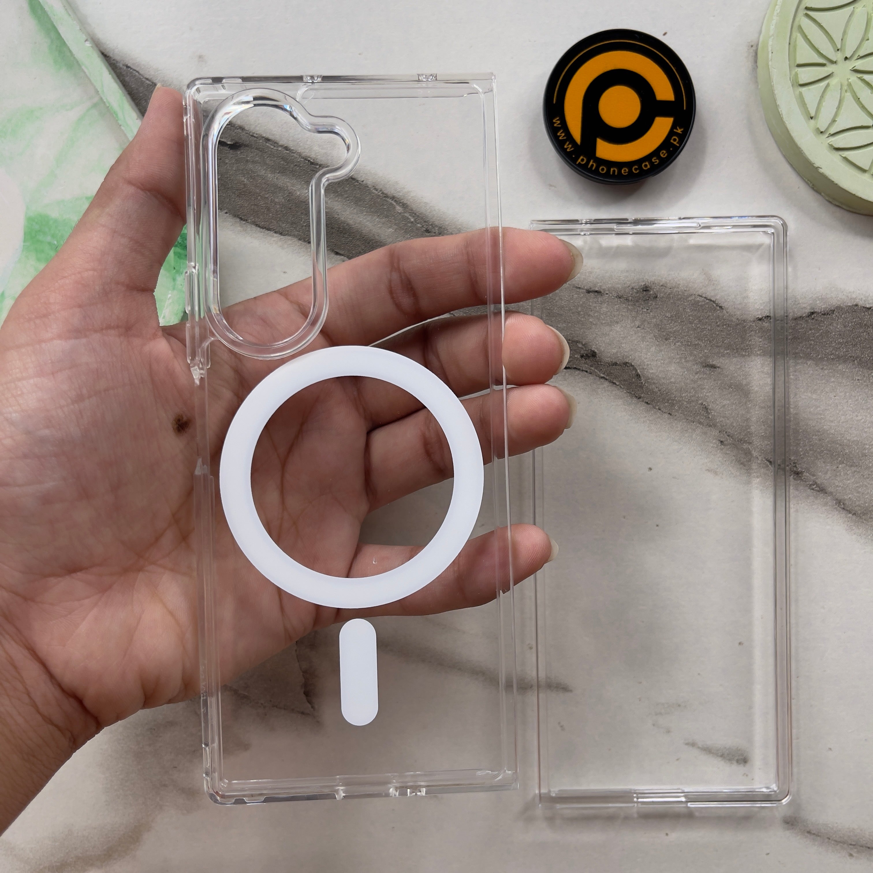 Samsung Galaxy Z Fold 6 - MagSafe supported Shock Proof Ultra Clear Case