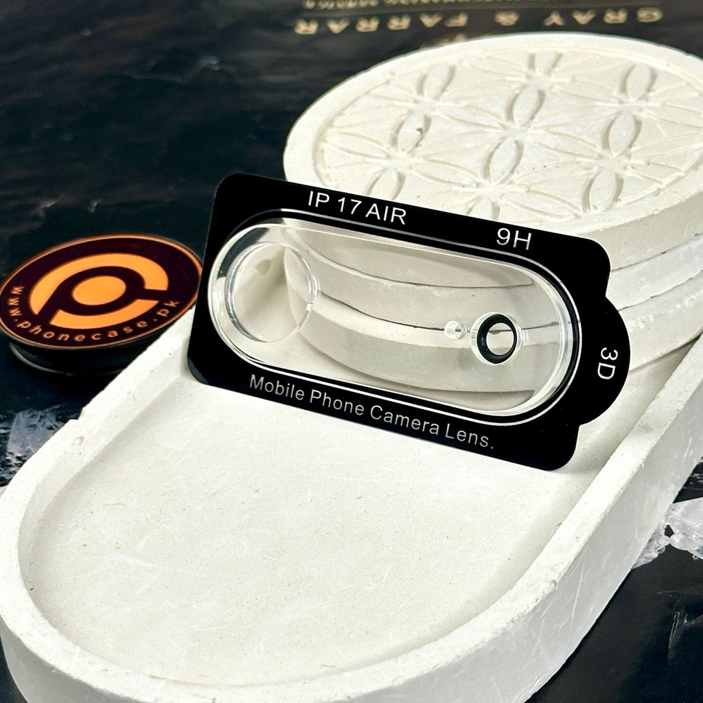 iPhone Air - Ultra Clear 9H Tempered Glass Camera Lens Protector