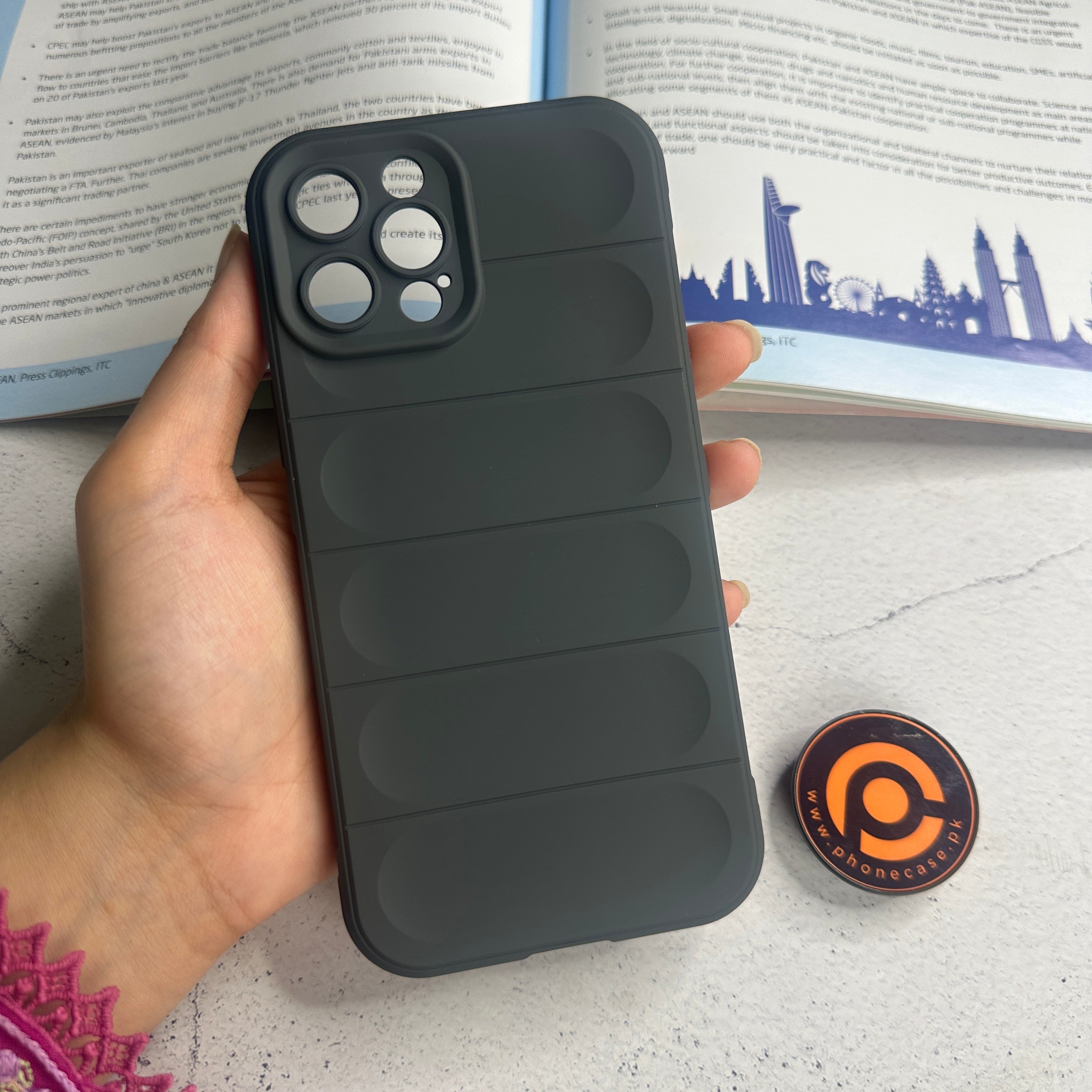 iPhone 12 Pro Max - Anti Fall Shockproof Silicone Case