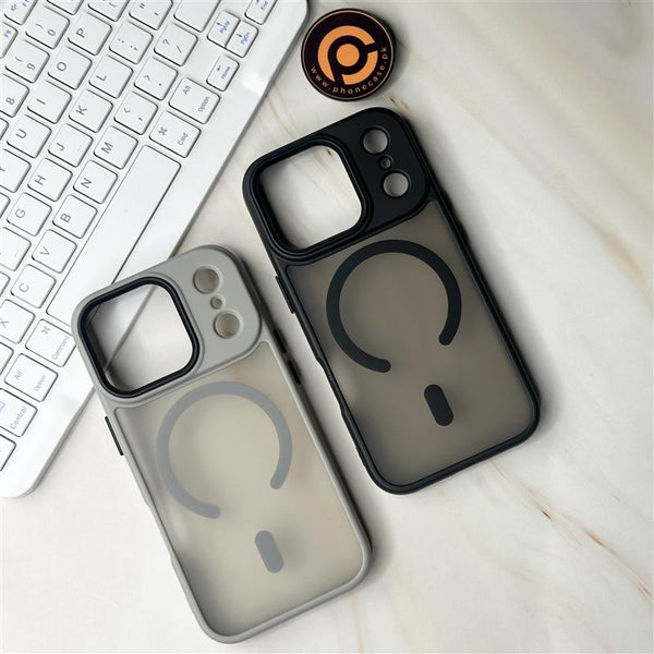 iPhone 18 Pro - Premium Frosted MagSafe Supported Case