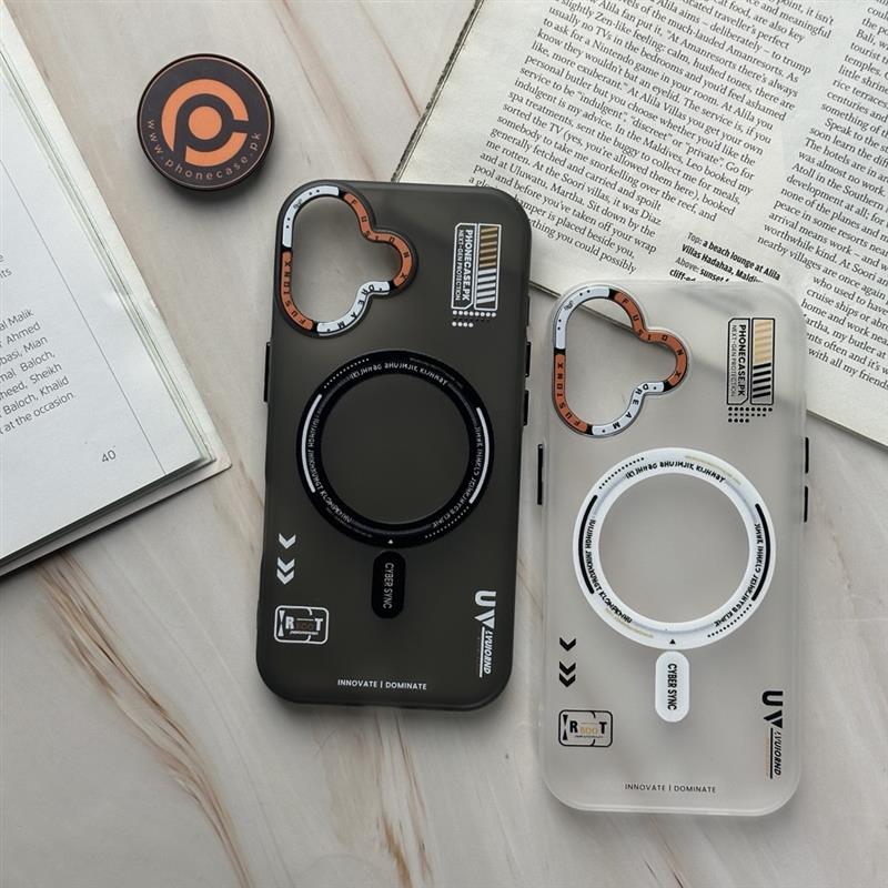 iPhone 17 - Mechanical Vortex Matte Case With Built-in Magsafe