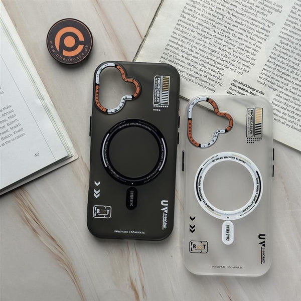 iPhone 17 - Mechanical Vortex Matte Case With Built-in Magsafe