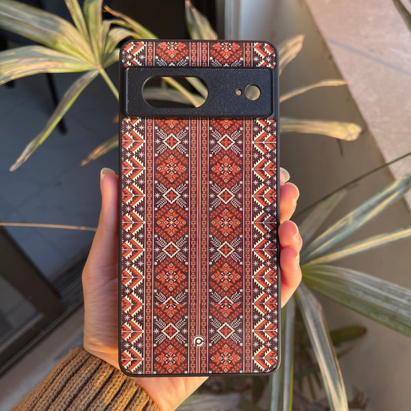 Sindhi Ajrak Art 4 - Ajrak Geometry - Premium Phone Case - All Models