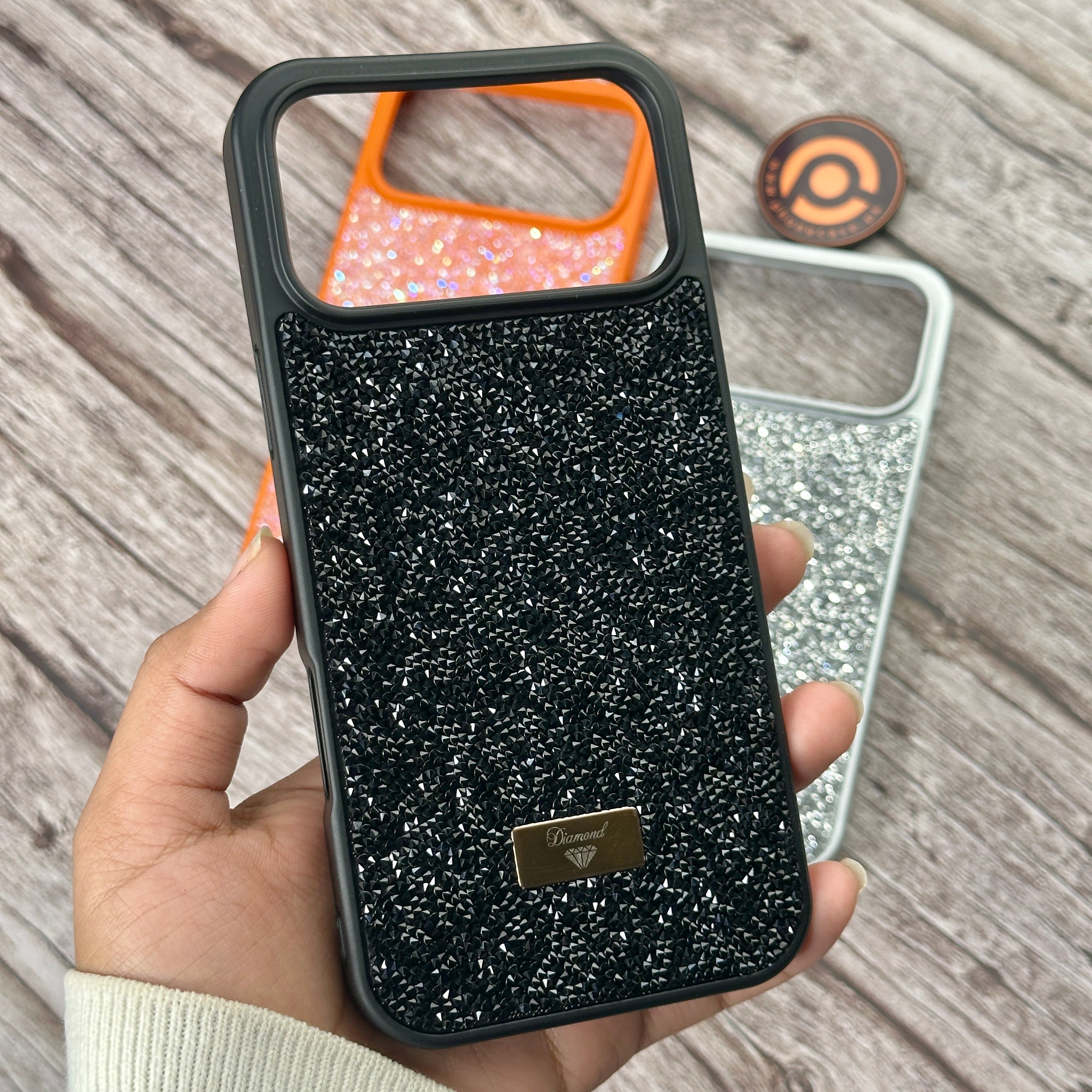 iPhone 17 Pro - Luxury DiamondMist Shock Proof Case