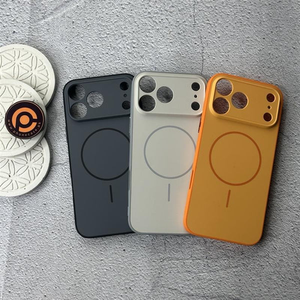 iPhone 17 Pro Max - SilkTouch Premium Matte Silicone Protective Case