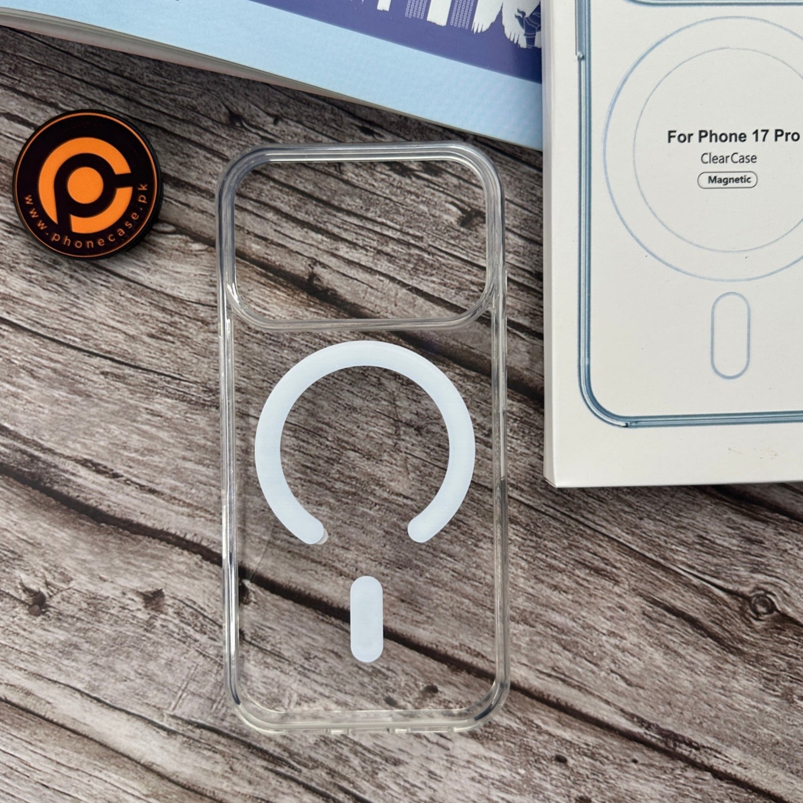 iPhone 17 Pro - MagSafe supported Shock Proof Ultra Clear Case