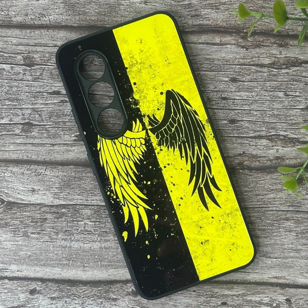 Itel S25 - Angel Wings 2.0 Design 1 - Premium Metal Printed Soft Bumper Shock Proof Case CS-47830