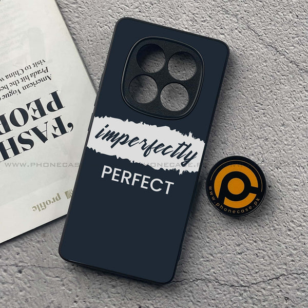 Redmi Note 14 Pro - Imperfectly - Premium Printed Glass soft Bumper Shock Proof Case