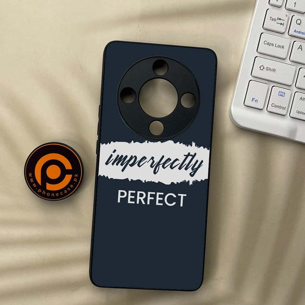 Honor x9b 5G - Imperfectly - Premium Metal Printed soft Bumper shock Proof Case